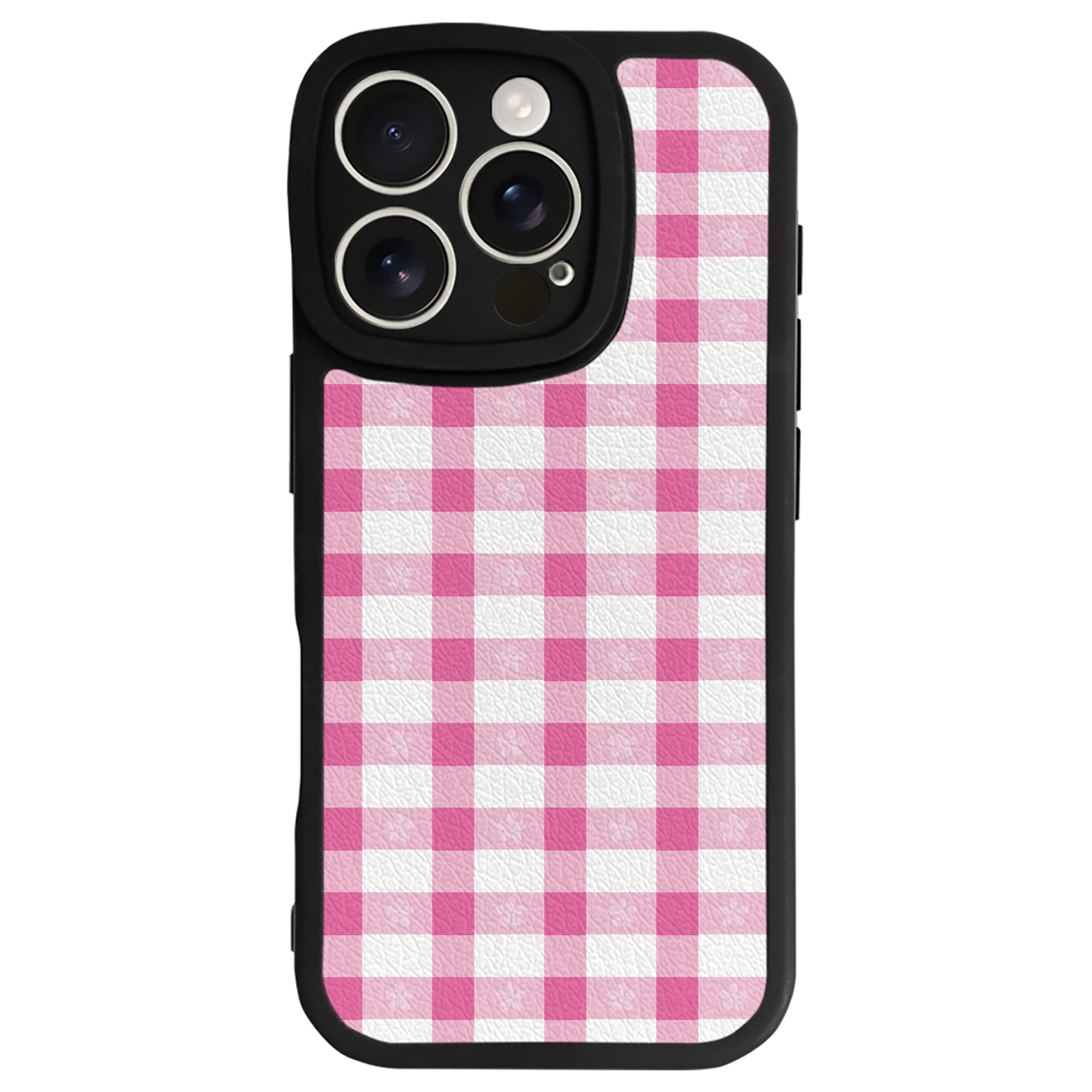 （画像用） Hello Kitty ハローキティ 【iPhone 16シリーズ対応】シリコンスマホケース（レザー調） 材質：シリコン